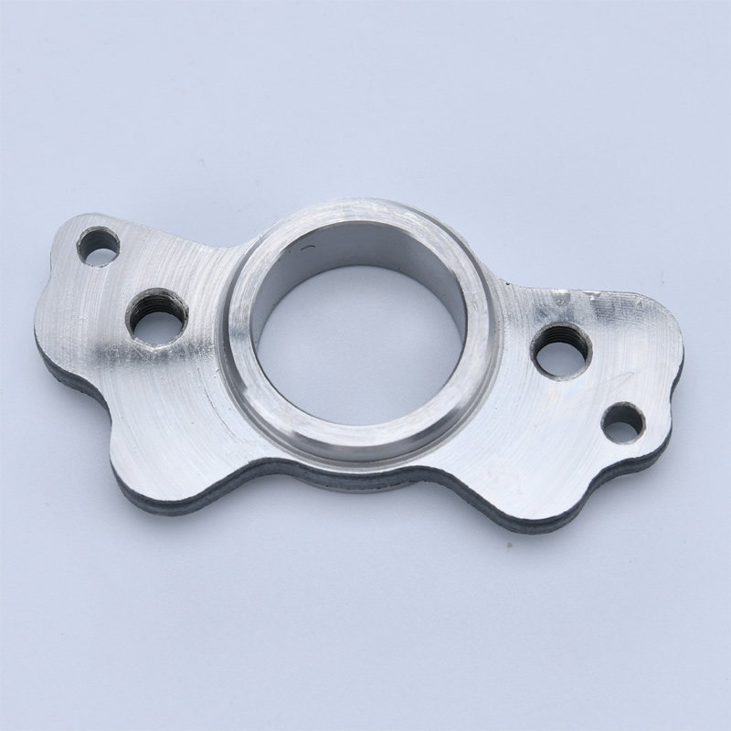 Motorcycle flange plate